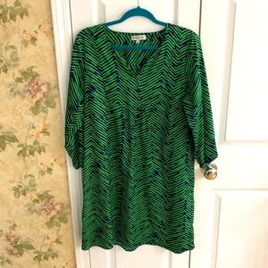 XL Green Buckhead Betties midi dress.